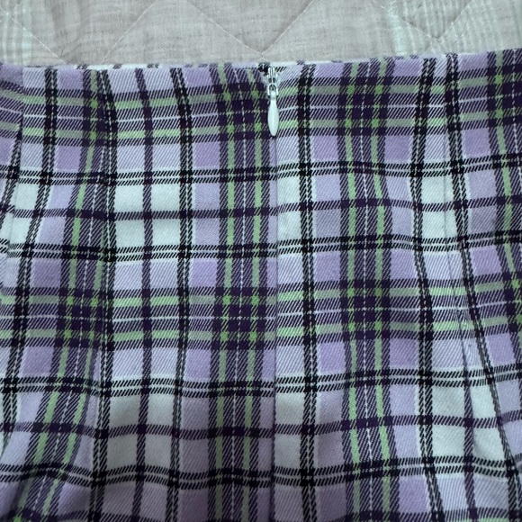 Brandy Melville John Galt purple top & skirt set. - Picture 4 of 6